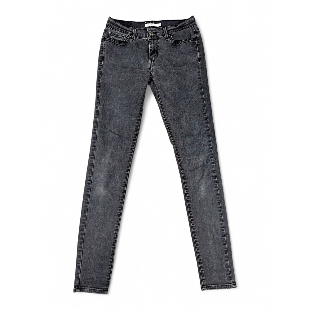 Levi's Women's Skinny Jeans Size 29 Charcoal Black